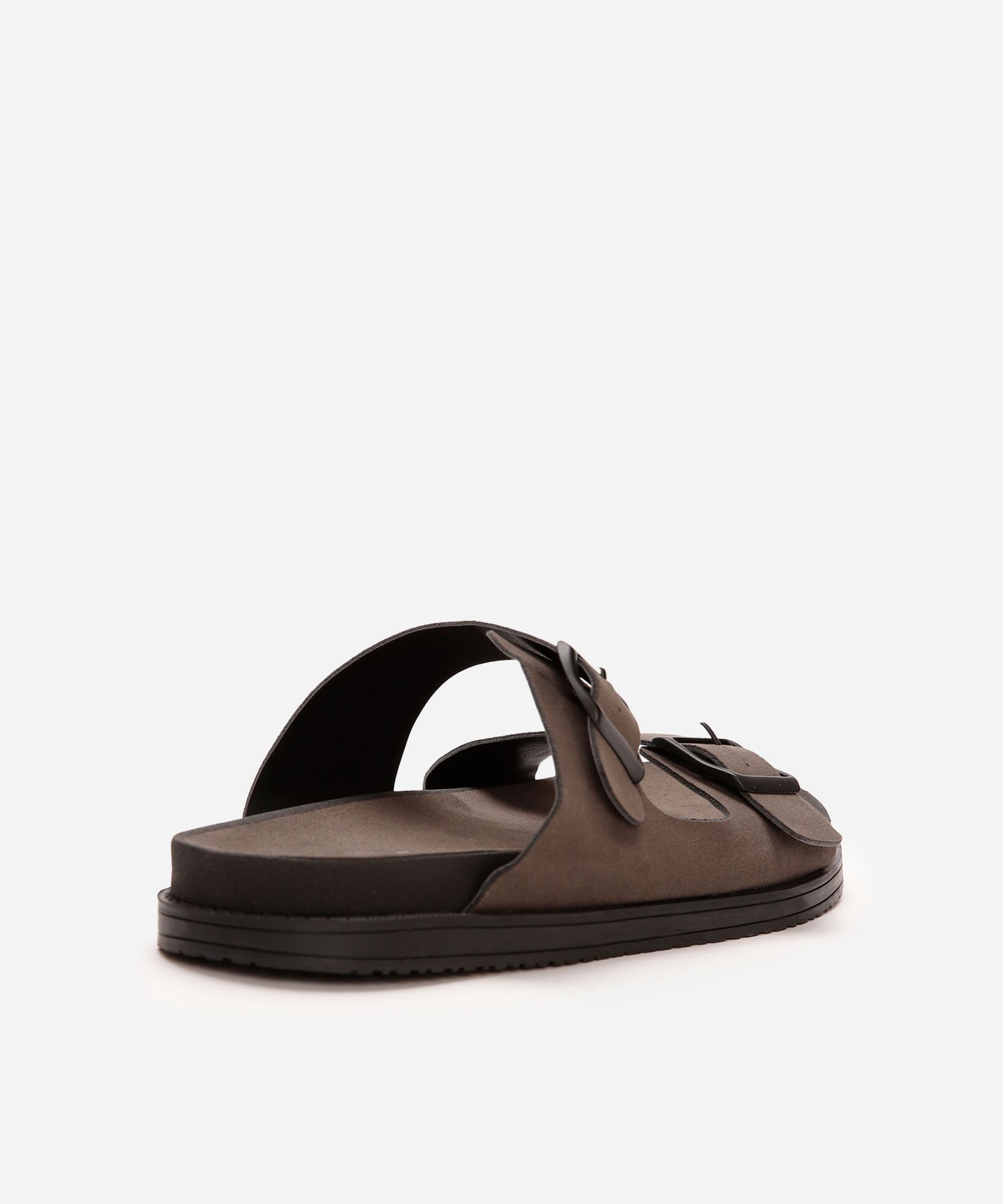 papete masculina com fivelas oneself cinza