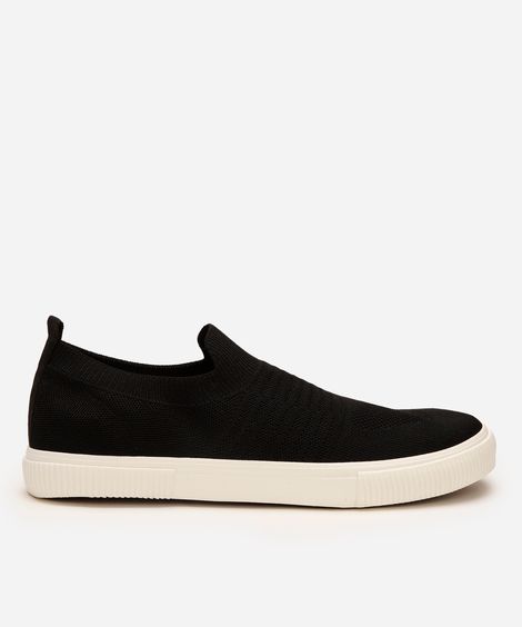 tênis casual masculino calce fácil oneself preto