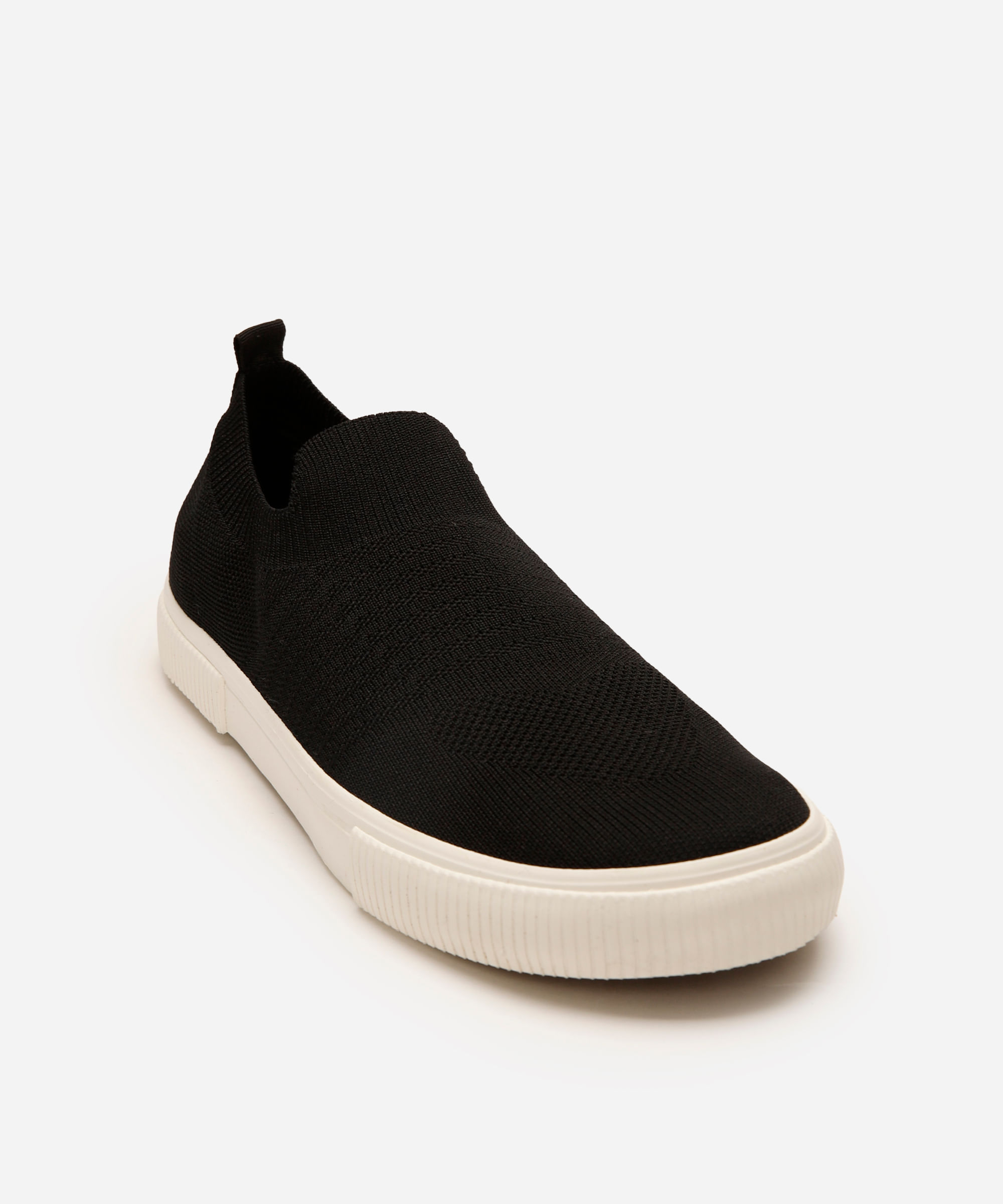tênis casual masculino calce fácil oneself preto