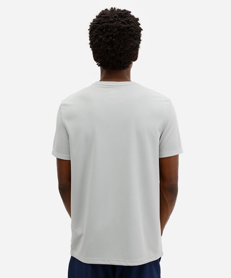 camiseta masculina esportiva manga curta verde