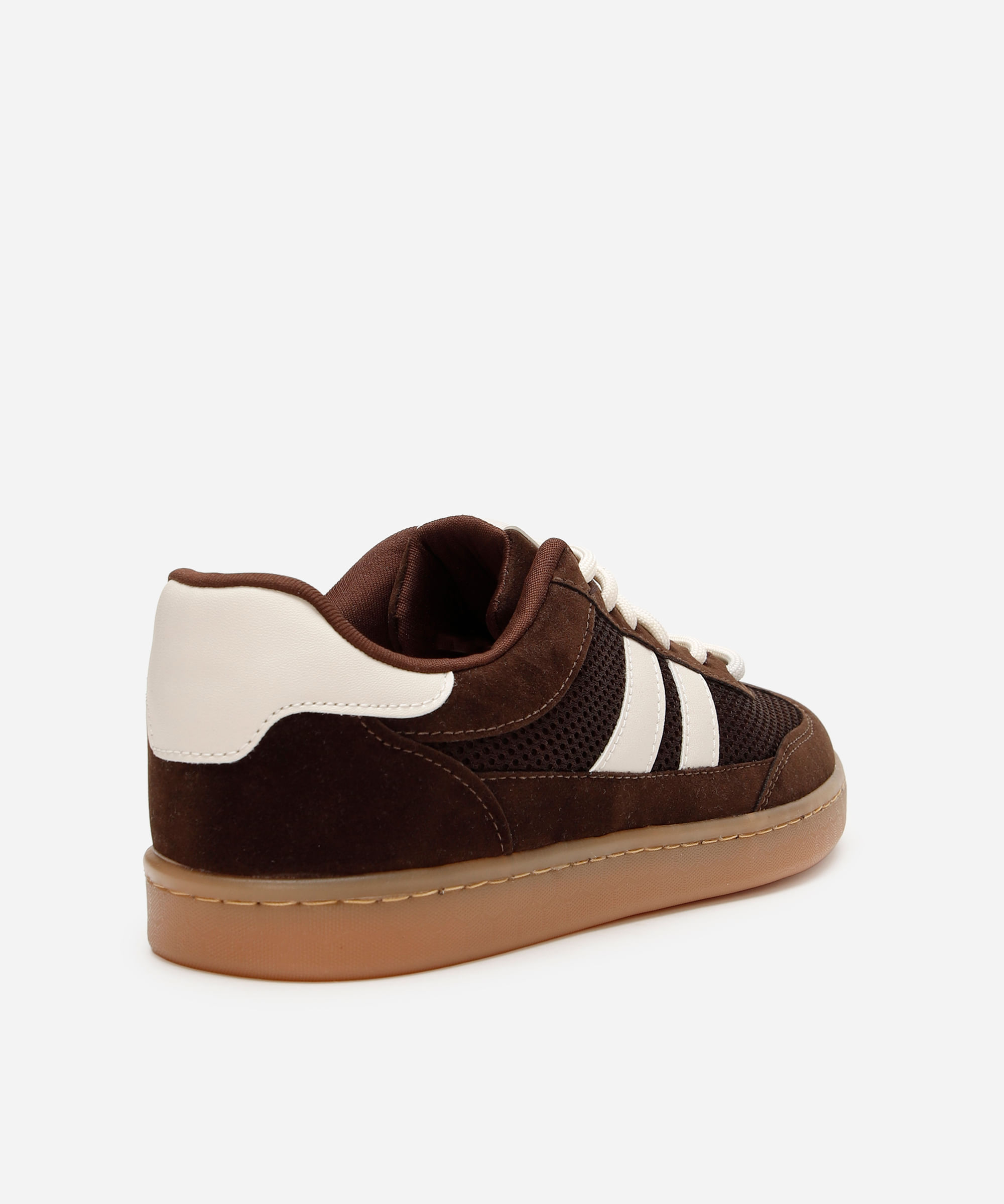 tênis casual feminino ace marrom