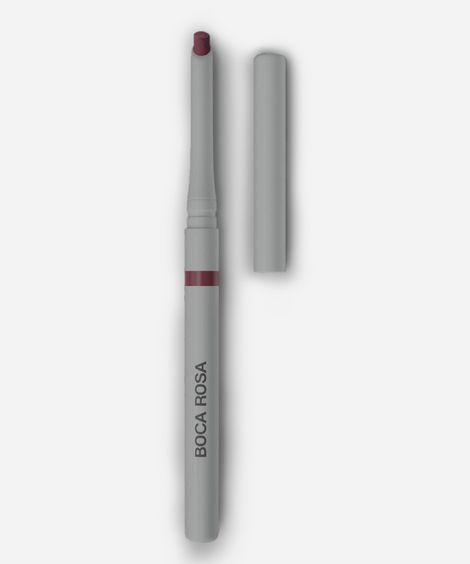 lápis para contorno labial boca rosa rosa intenso