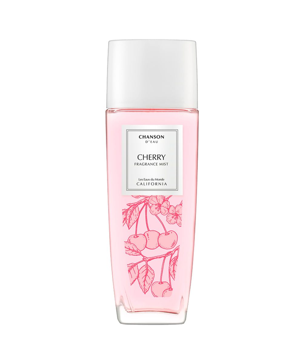 body splash feminino chanson d eau cherry 75ml