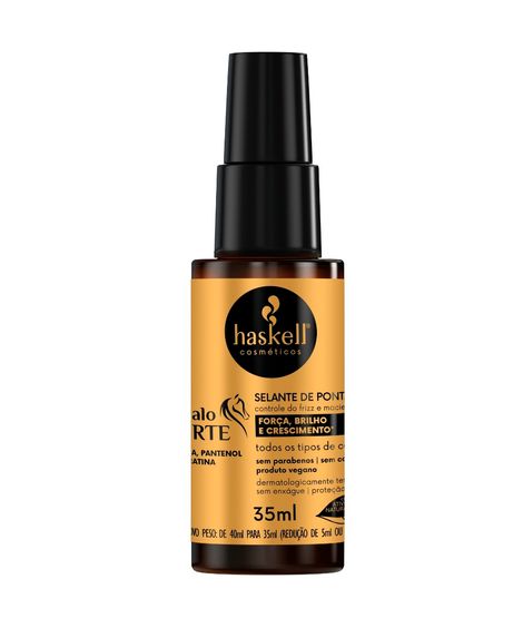 oléo capilar haskell selante de pontas cavalo forte 35ml