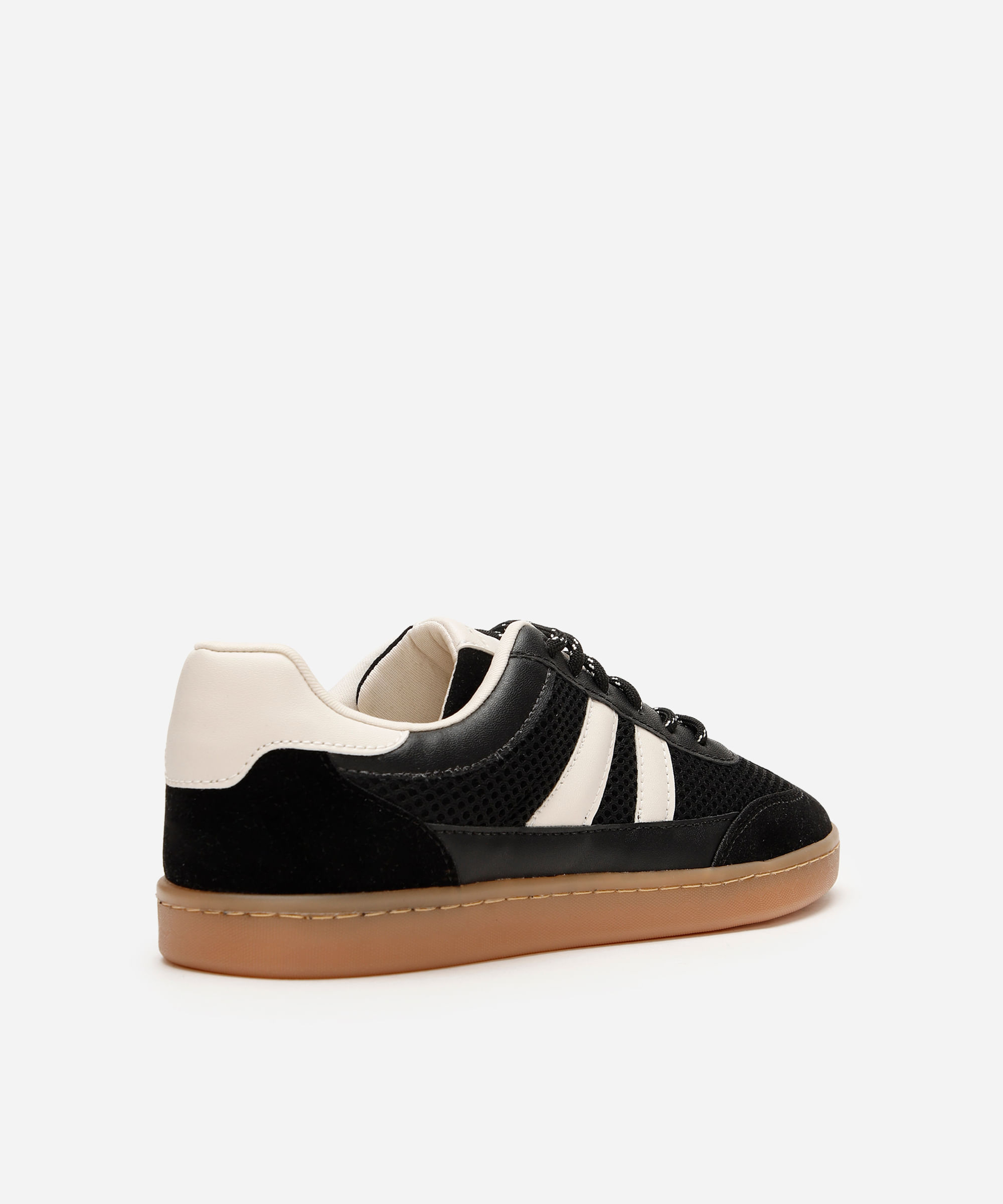 tênis casual feminino preto