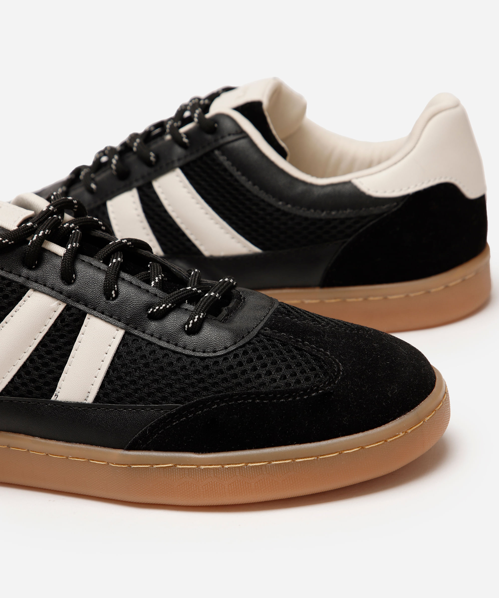 tênis casual feminino preto