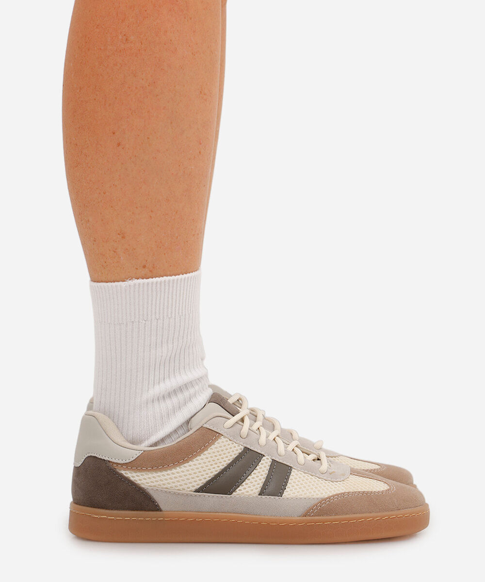 tênis casual feminino off white