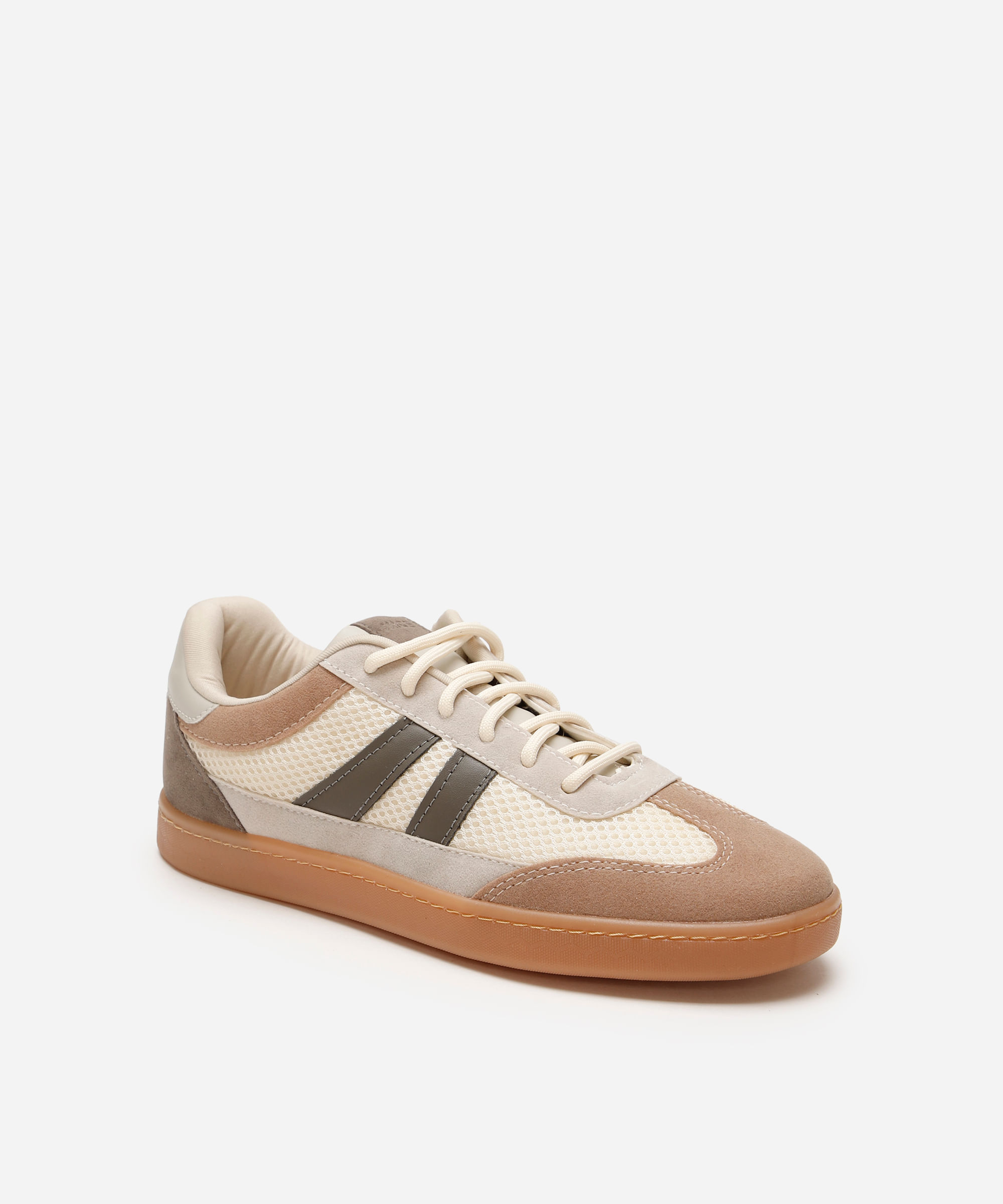 tênis casual feminino off white