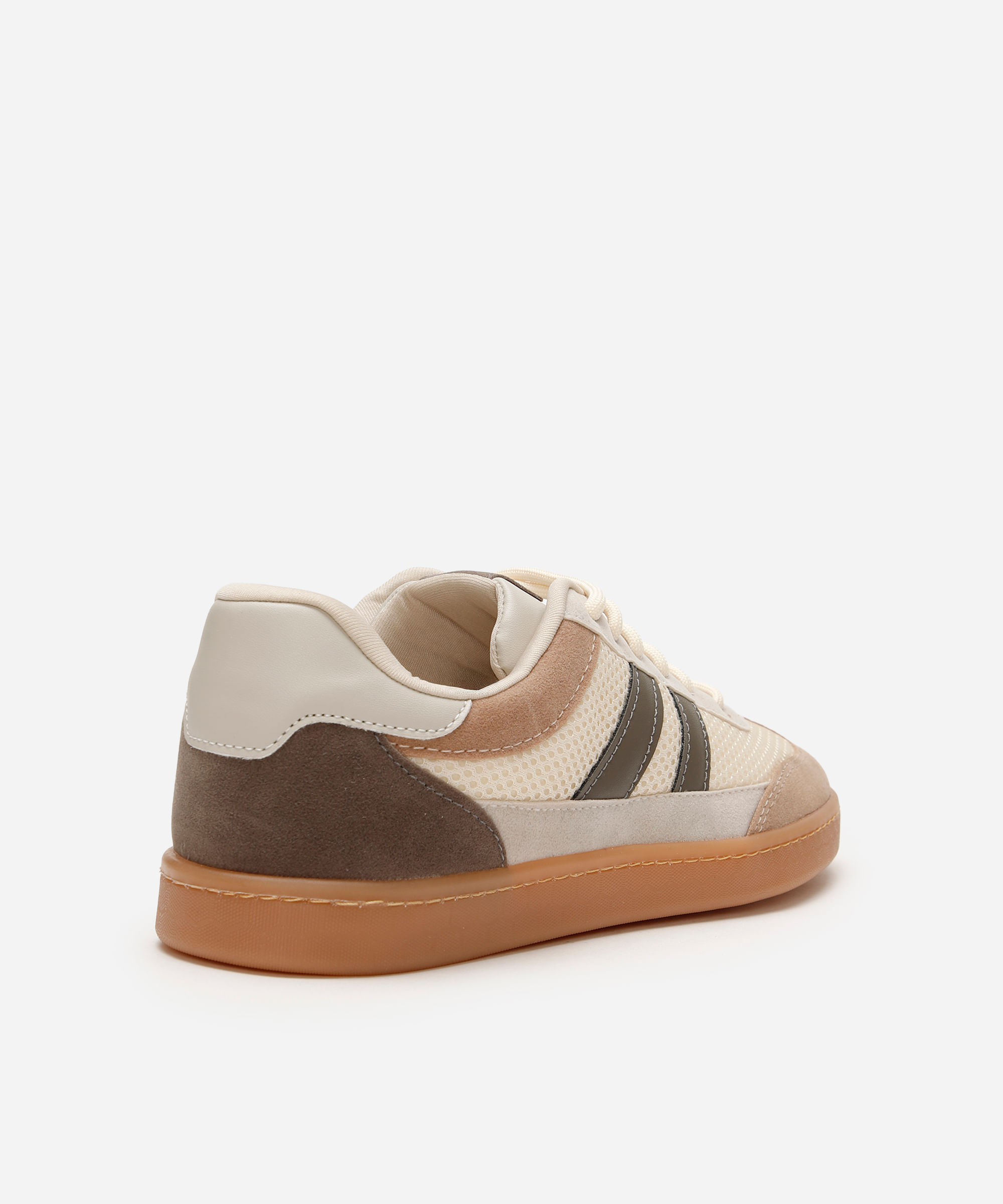 tênis casual feminino off white