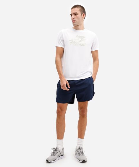 short masculino esportivo azul