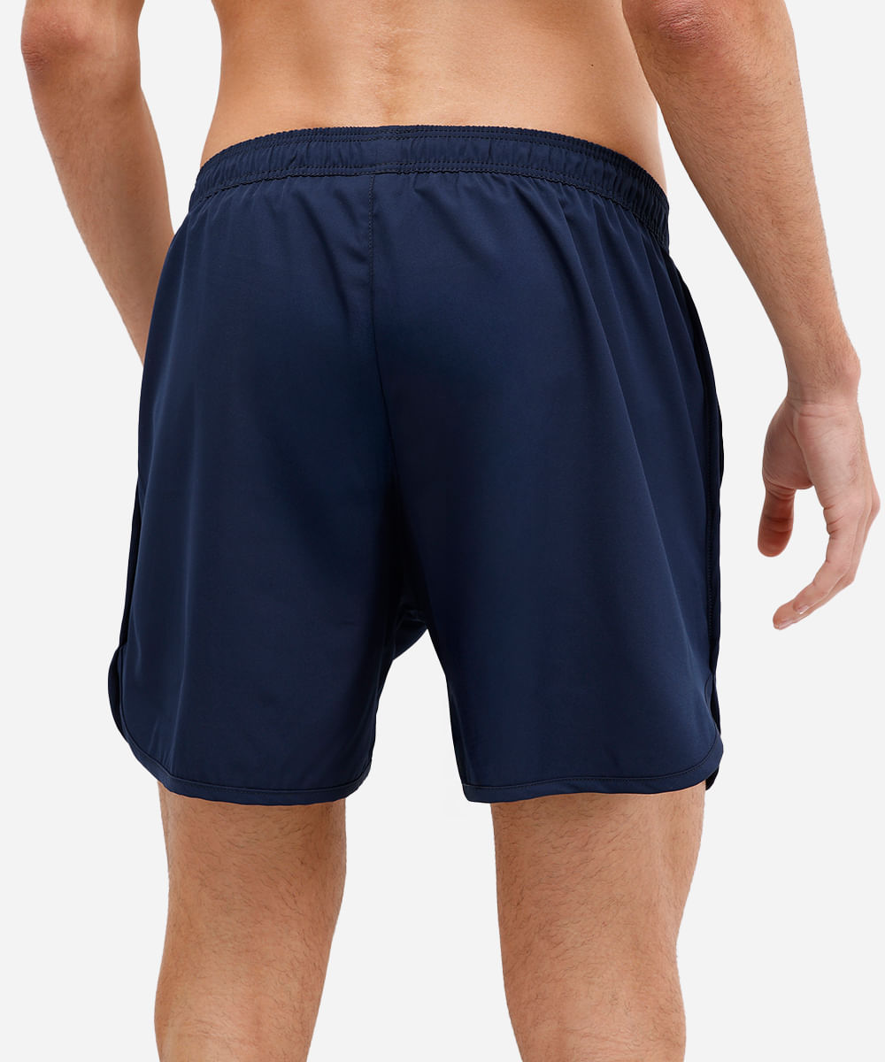 short masculino esportivo azul