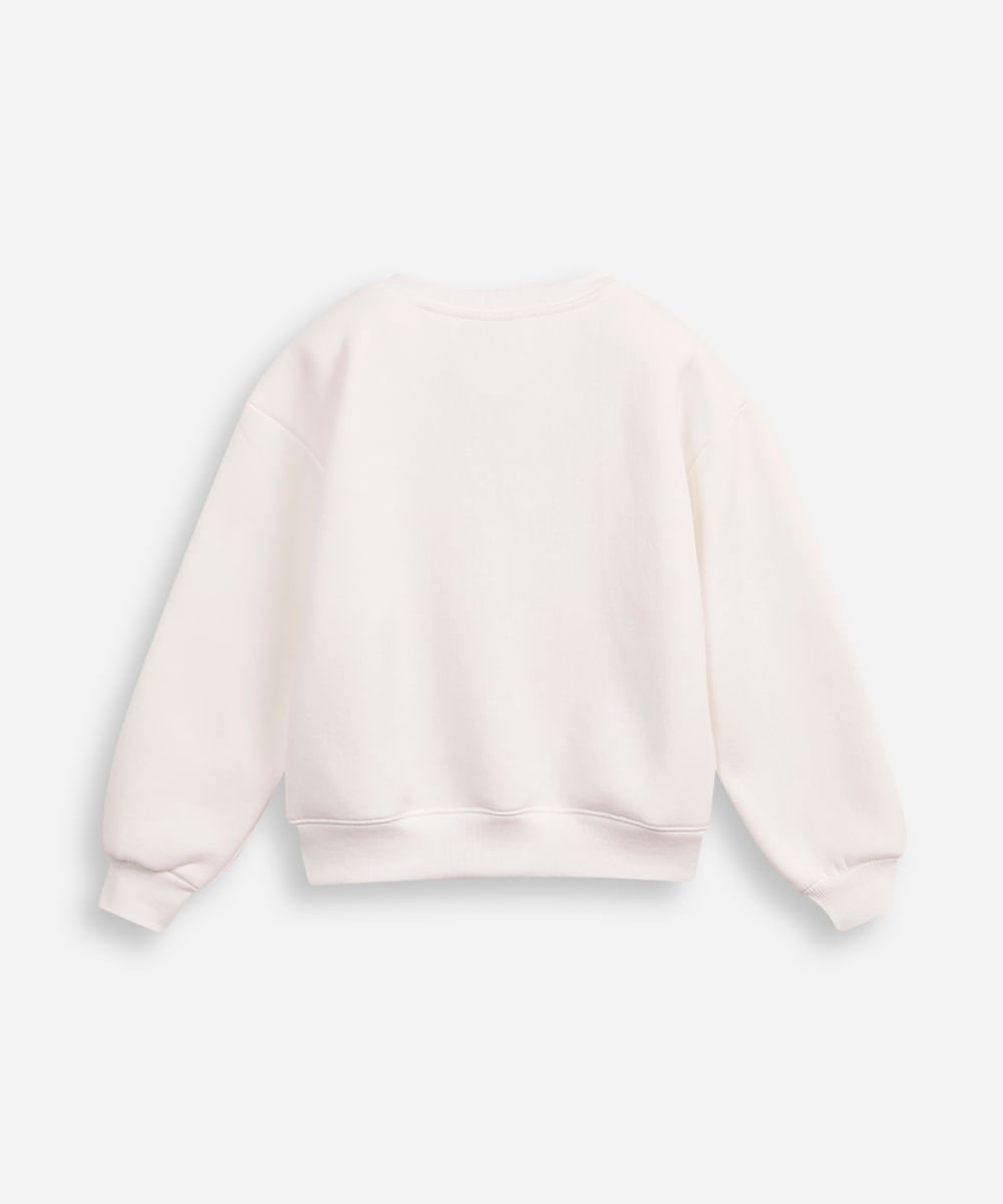 moletom infantil capivara moods off white