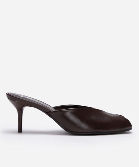 mule salto fino mindset marrom