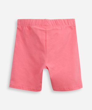 kit de 2 bermudas infantis ciclista colorido