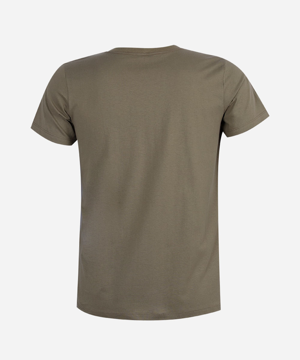 camiseta juvenil de algodão estampa grafite verde