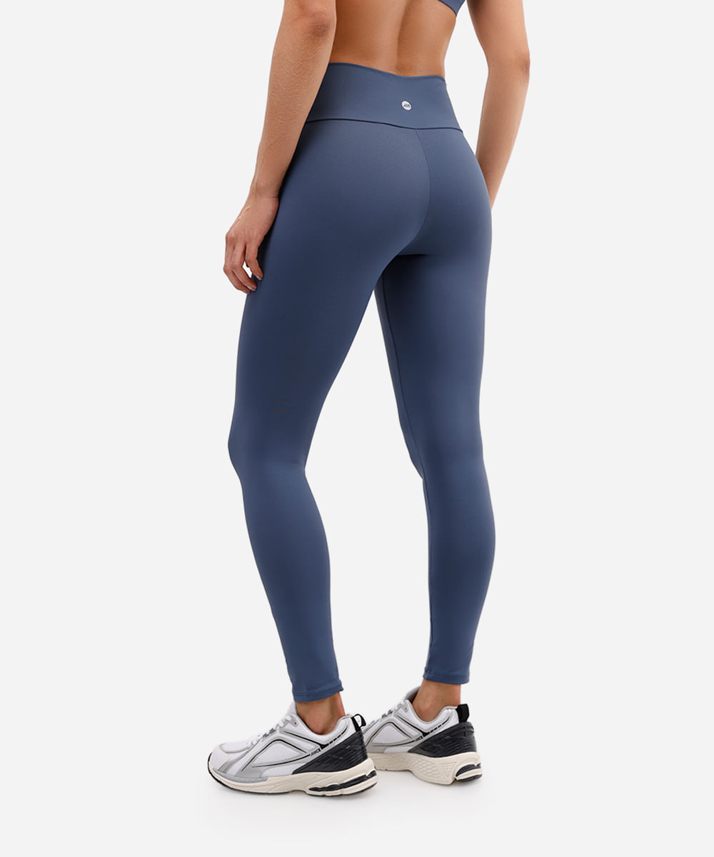 calça legging feminina esportiva ace azul