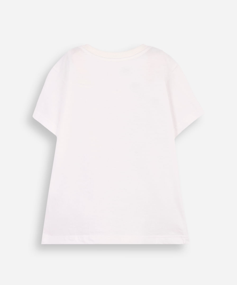 camiseta infantil capivara interativa college off white