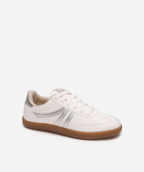 tênis bossa com recortes bicolor ace cinza