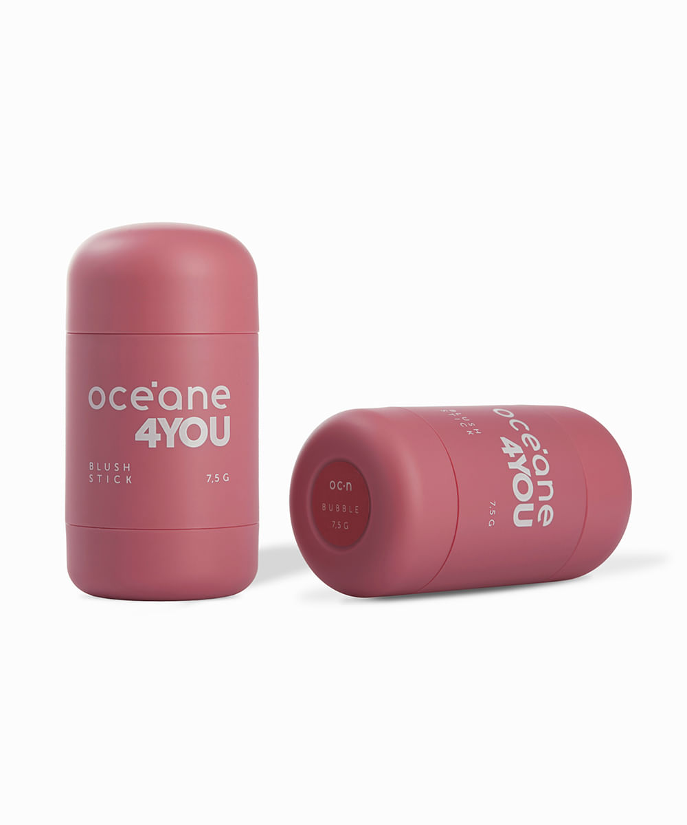 blush stick océane 4you bubble rosa escuro