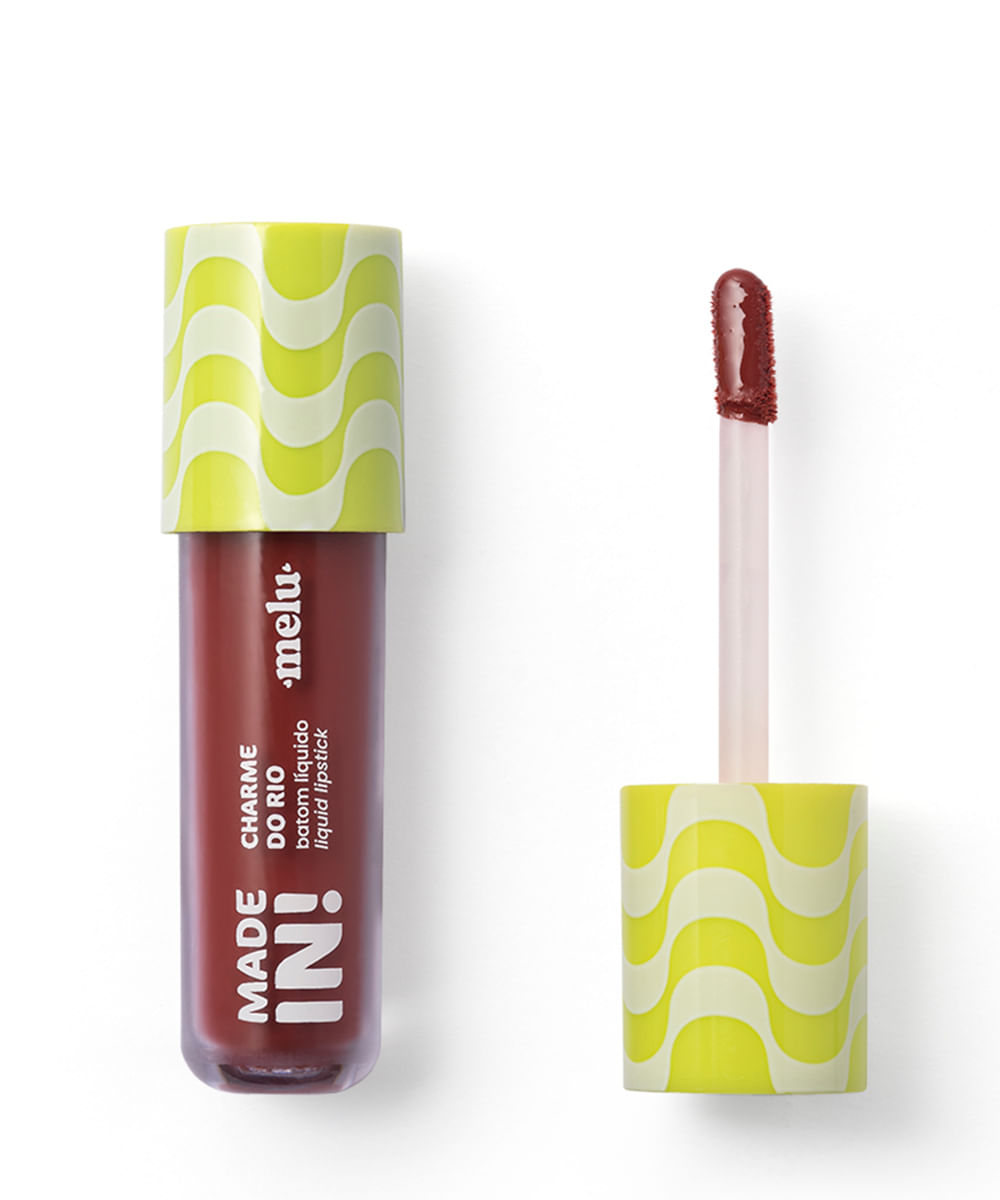 batom líquido melu by ruby rose liquid lipstick charme do rio made in parati rrl6202 6