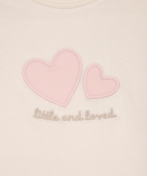 conjunto baby body e calça infantil algodão fun bege