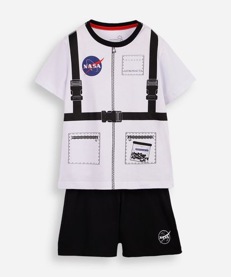 pijama infantil nasa fantasia colorido