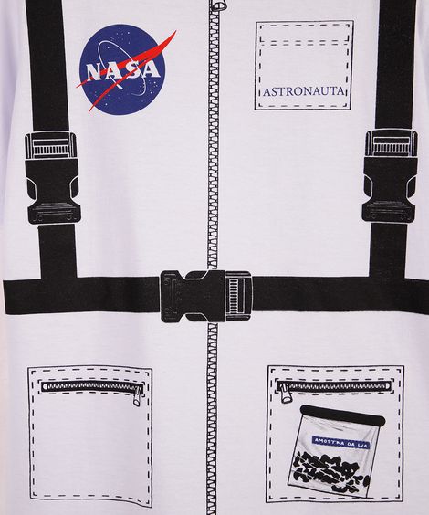 pijama infantil nasa fantasia colorido