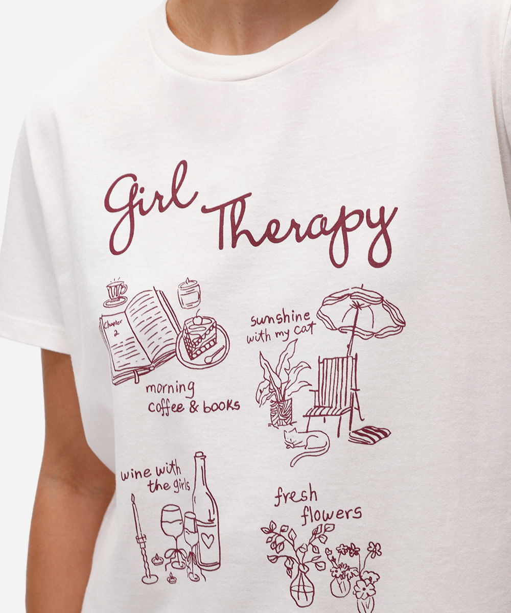 pijama short doll feminino listrado girls therapy colorido