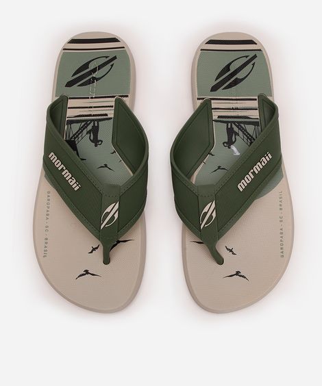 chinelo mormaii wave ll bege