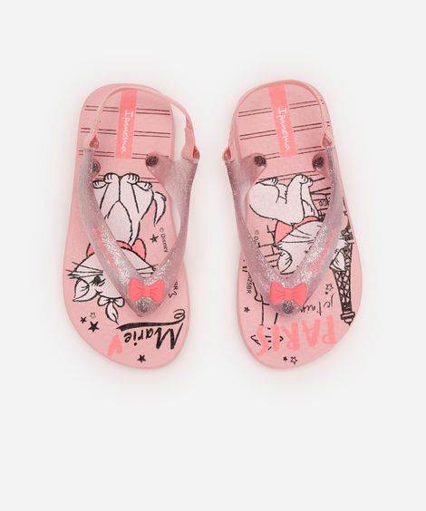 chinelo ipanema infantil marie rosa