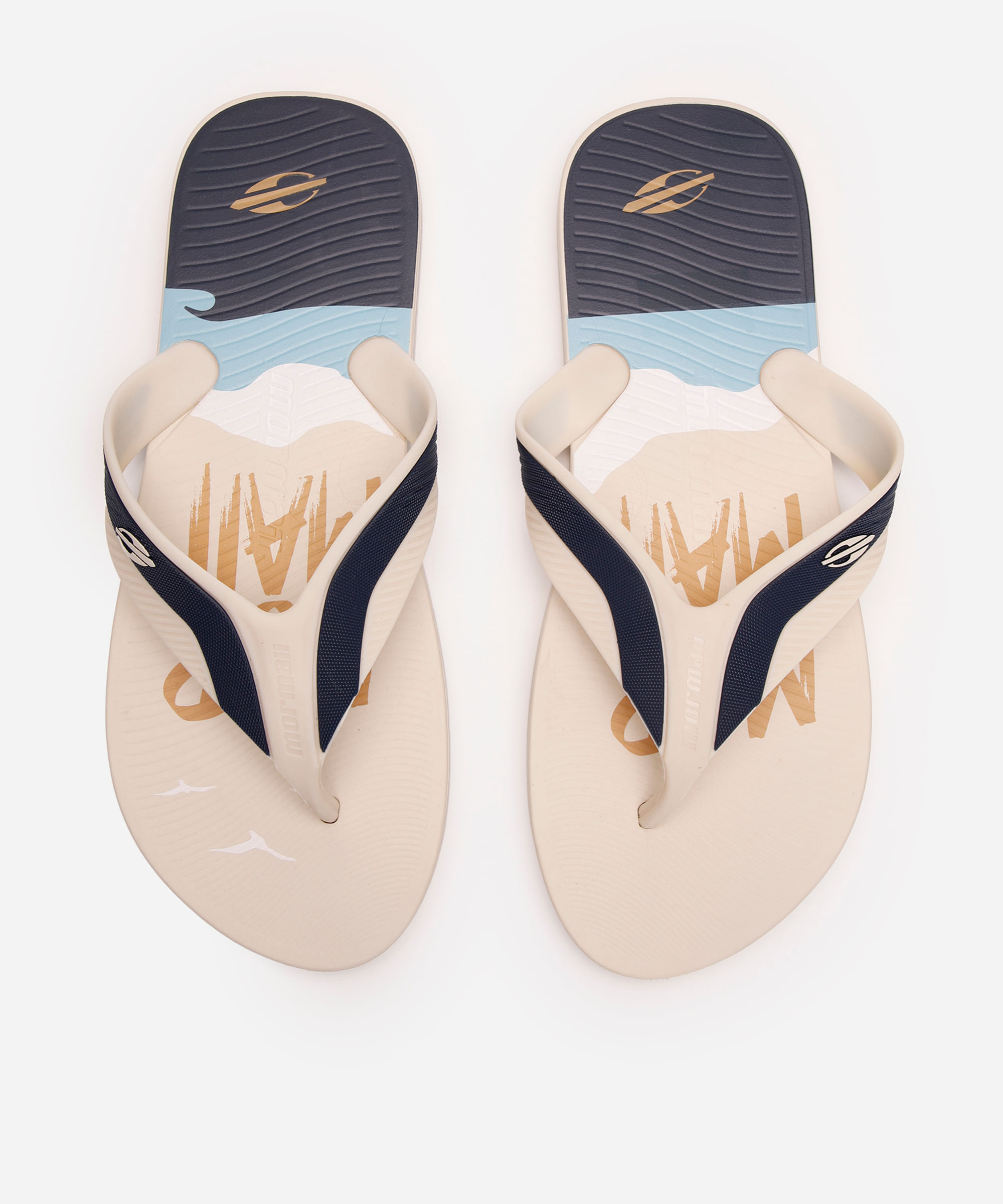 chinelo de dedo neocycle mormaii bege
