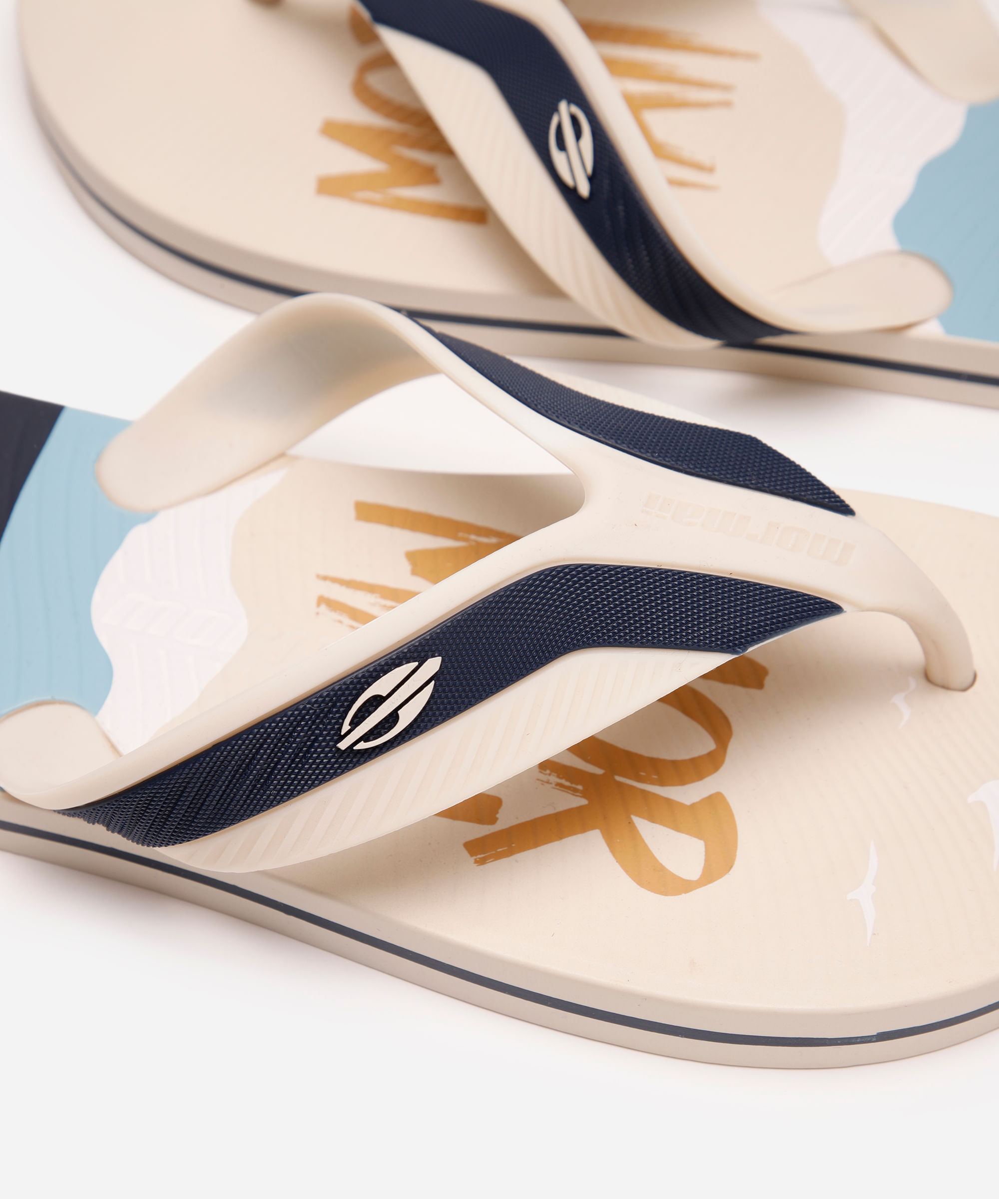 chinelo de dedo neocycle mormaii bege