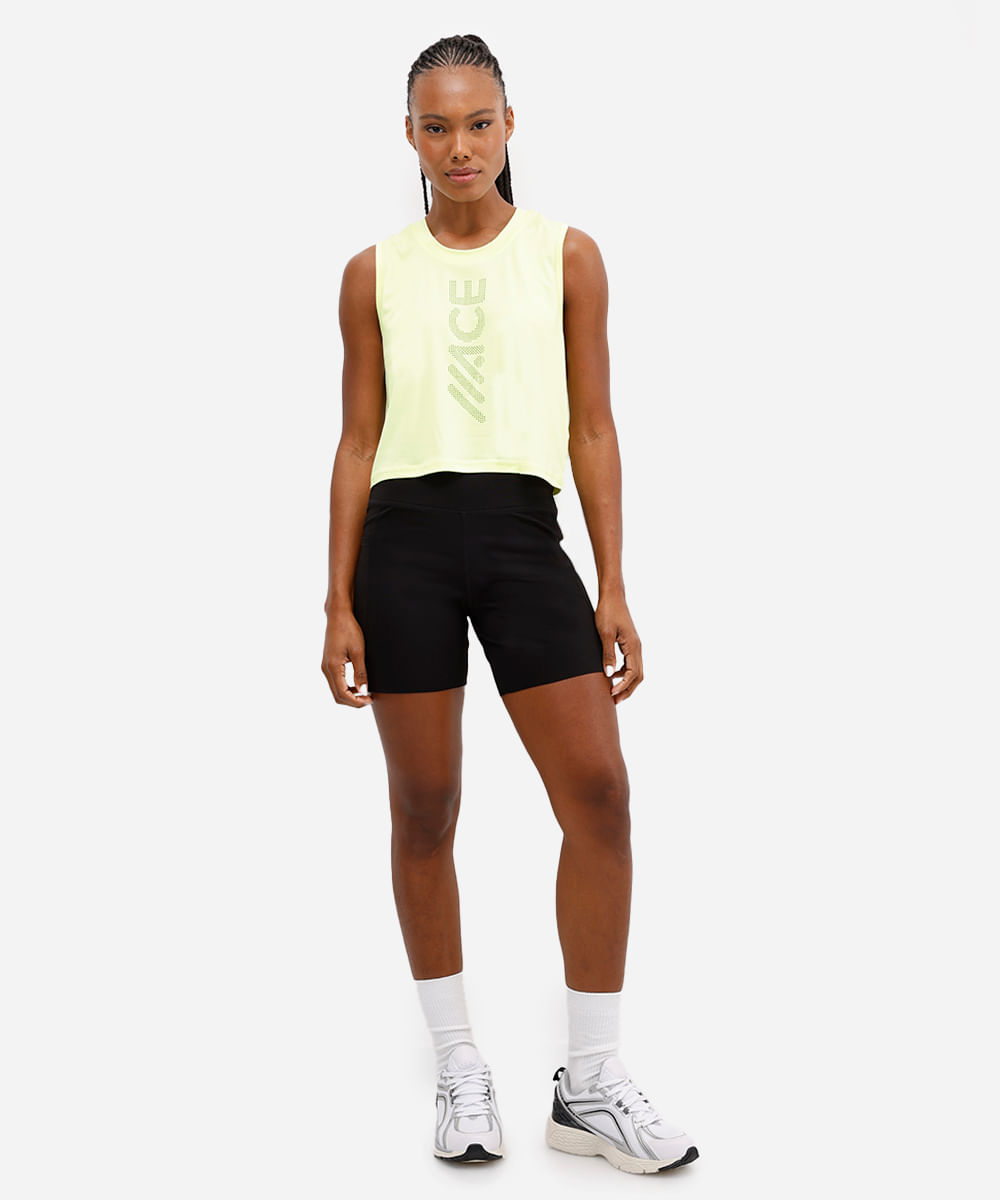 cropped feminino esportivo verde