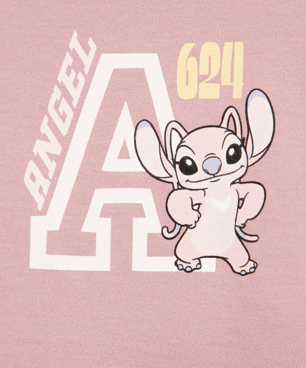 vestido infantil de algodão angel com listras e laços rosa