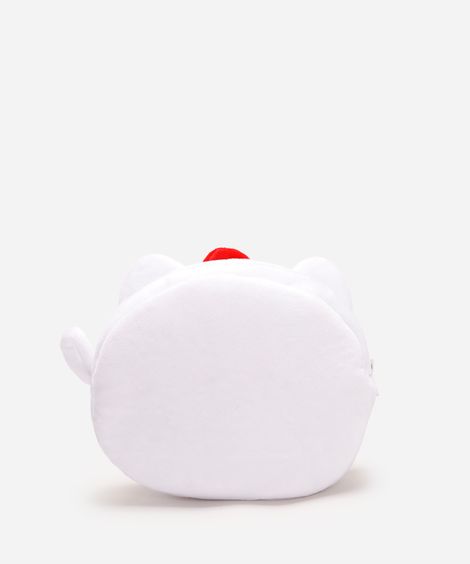 nécessaire de pelúcia hello kitty branca