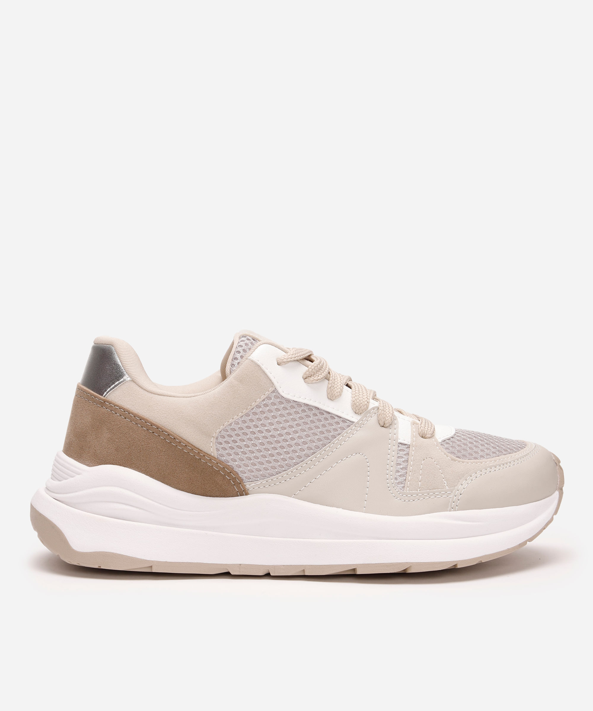 tênis feminino jogging cinza