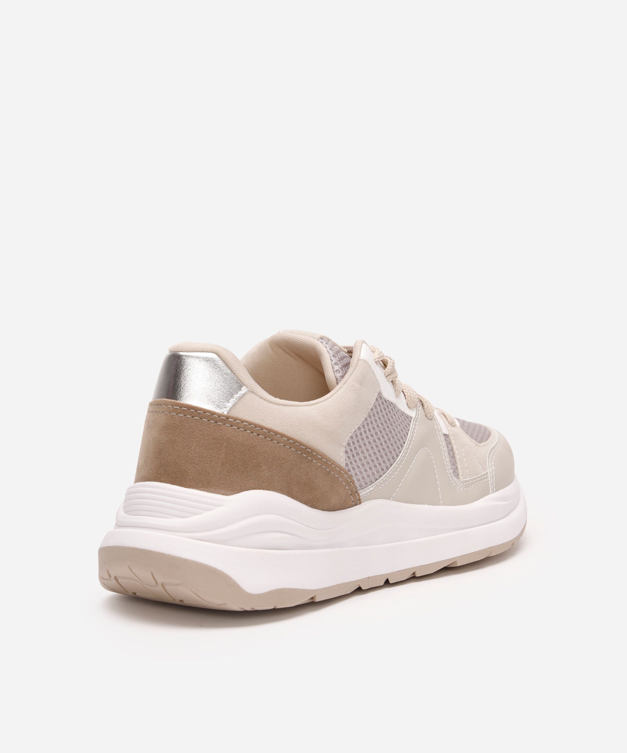 tênis feminino jogging cinza