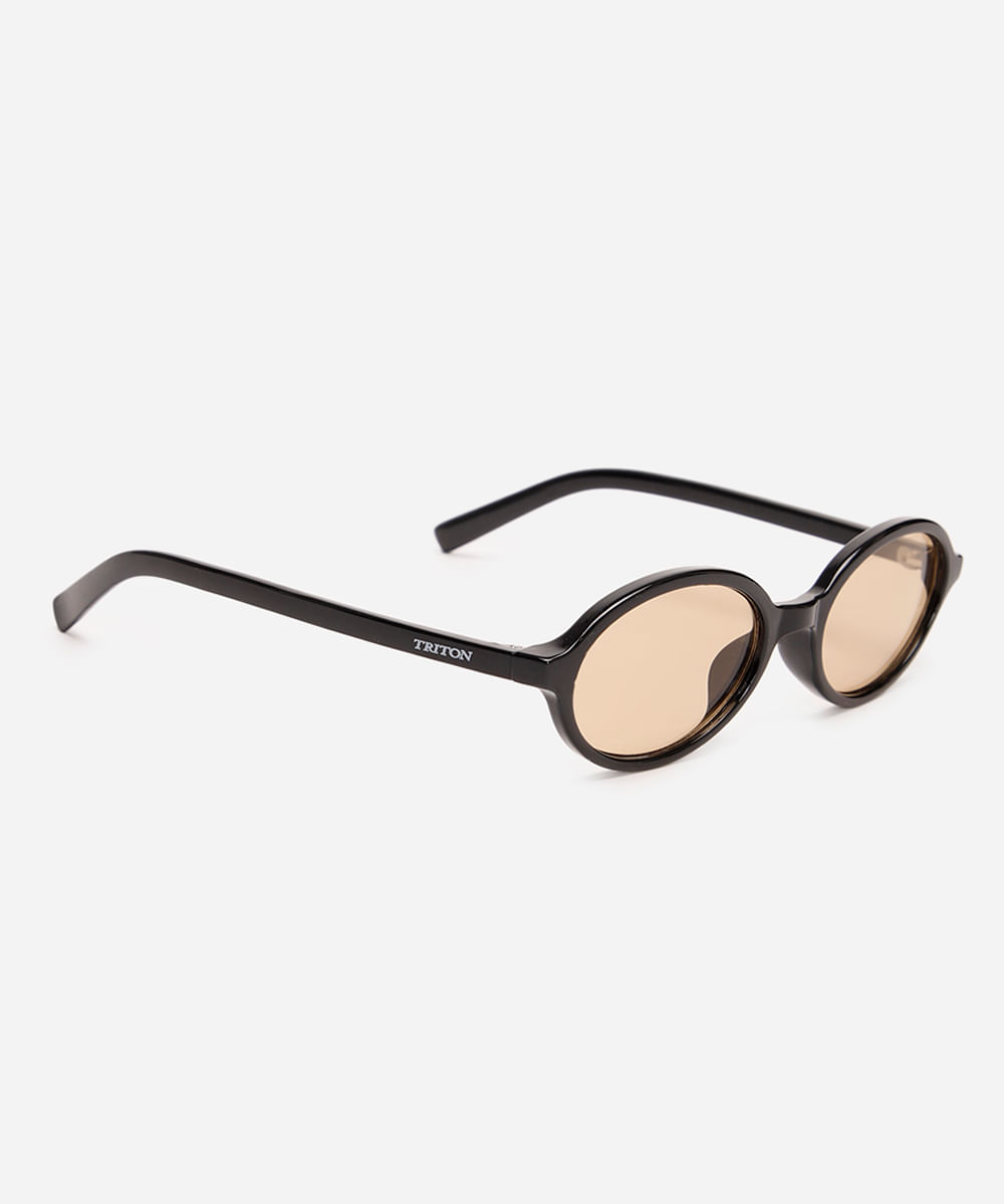 óculos de sol oval triton preto