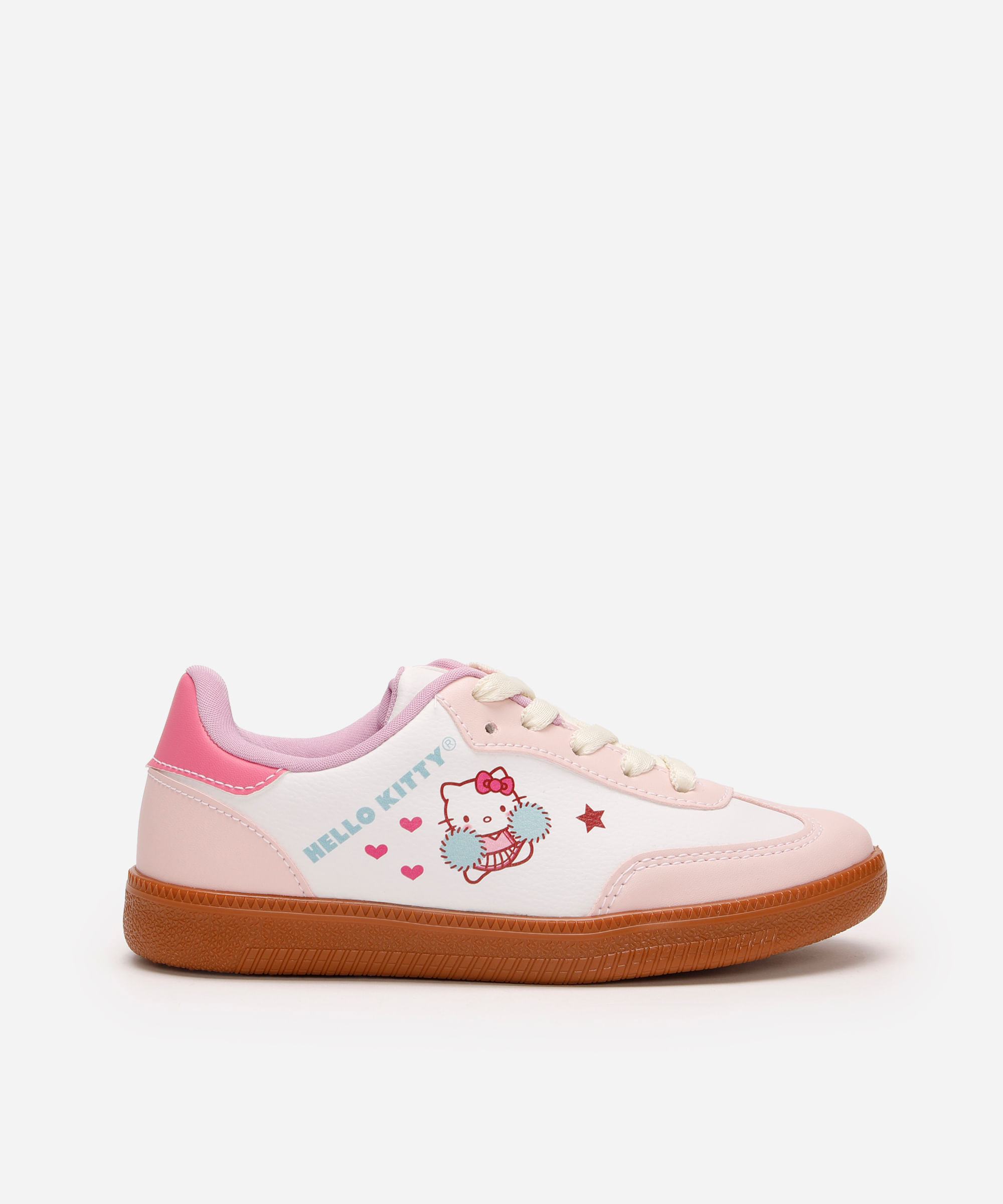 tênis infantil hello kitty rosa