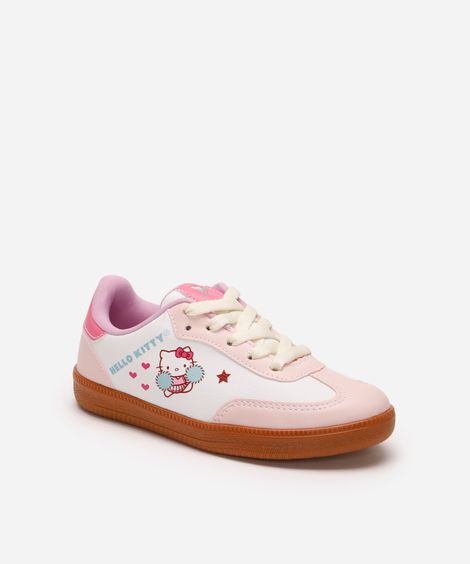 tênis infantil hello kitty rosa