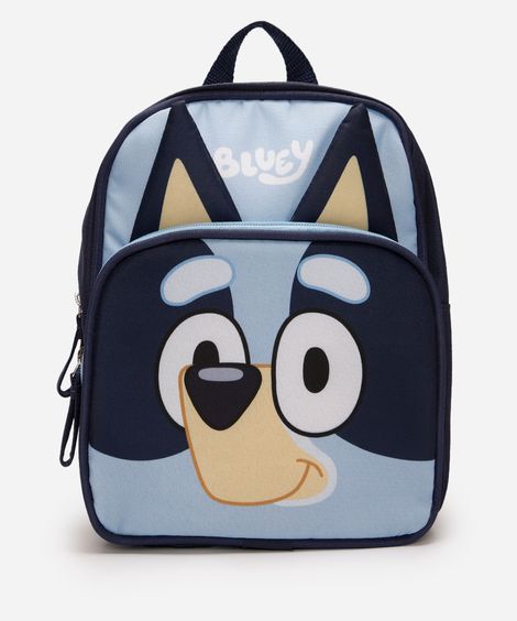 mochila infantil de passeio bluey azul
