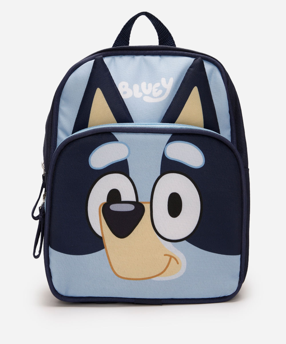 mochila infantil de passeio bluey azul