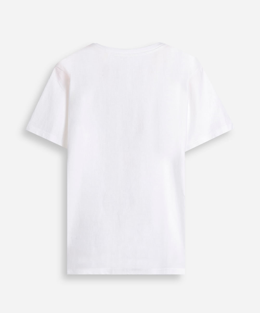 camiseta infantil dragon ball off white