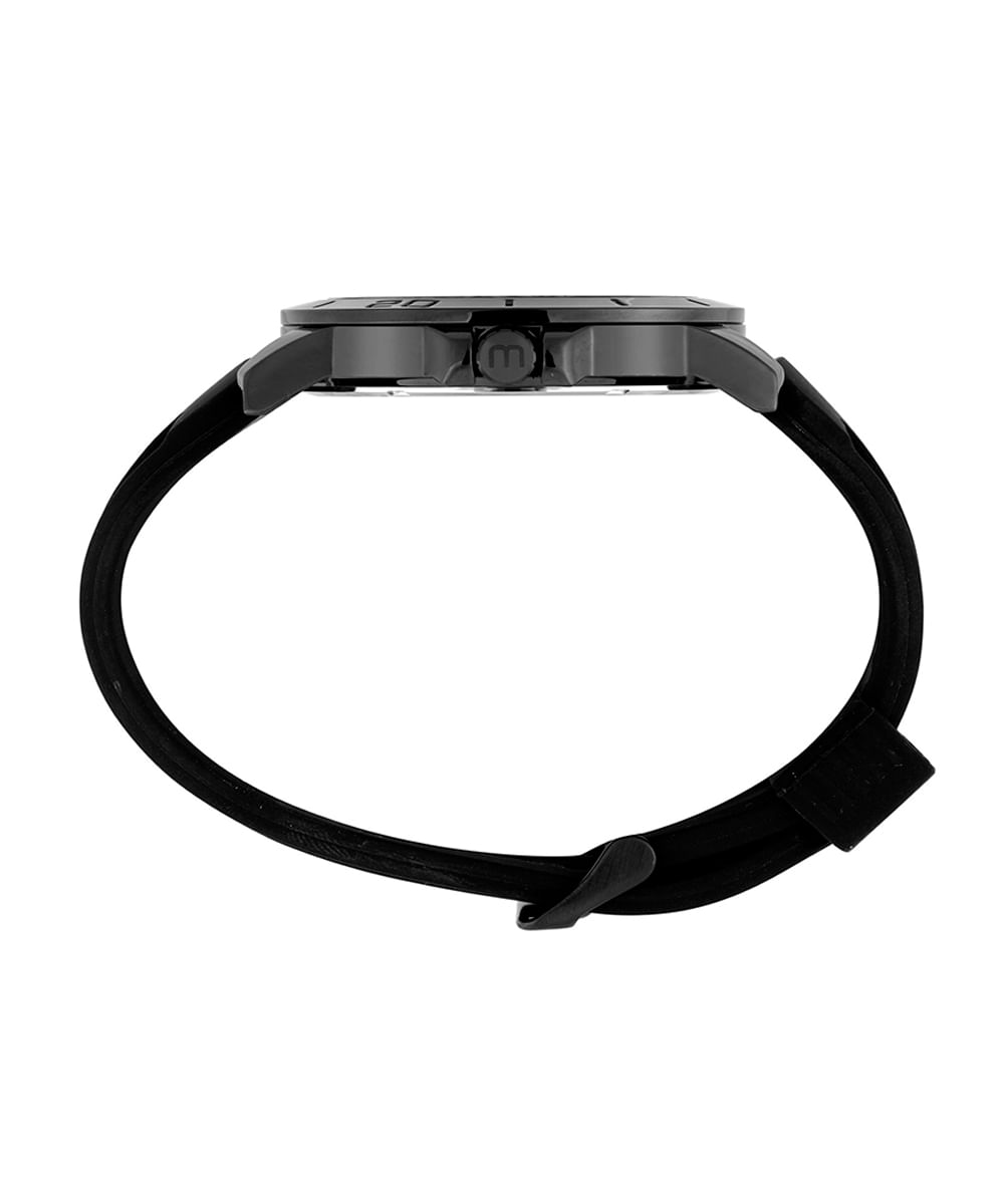 kit relógio masculino mondaine analógico  99699gpmvpi2kc preto