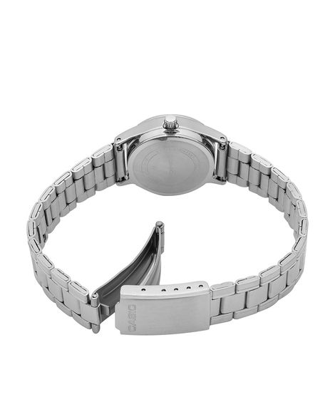 relógio masculino casio analógico  ltp v006d 7budf prateado