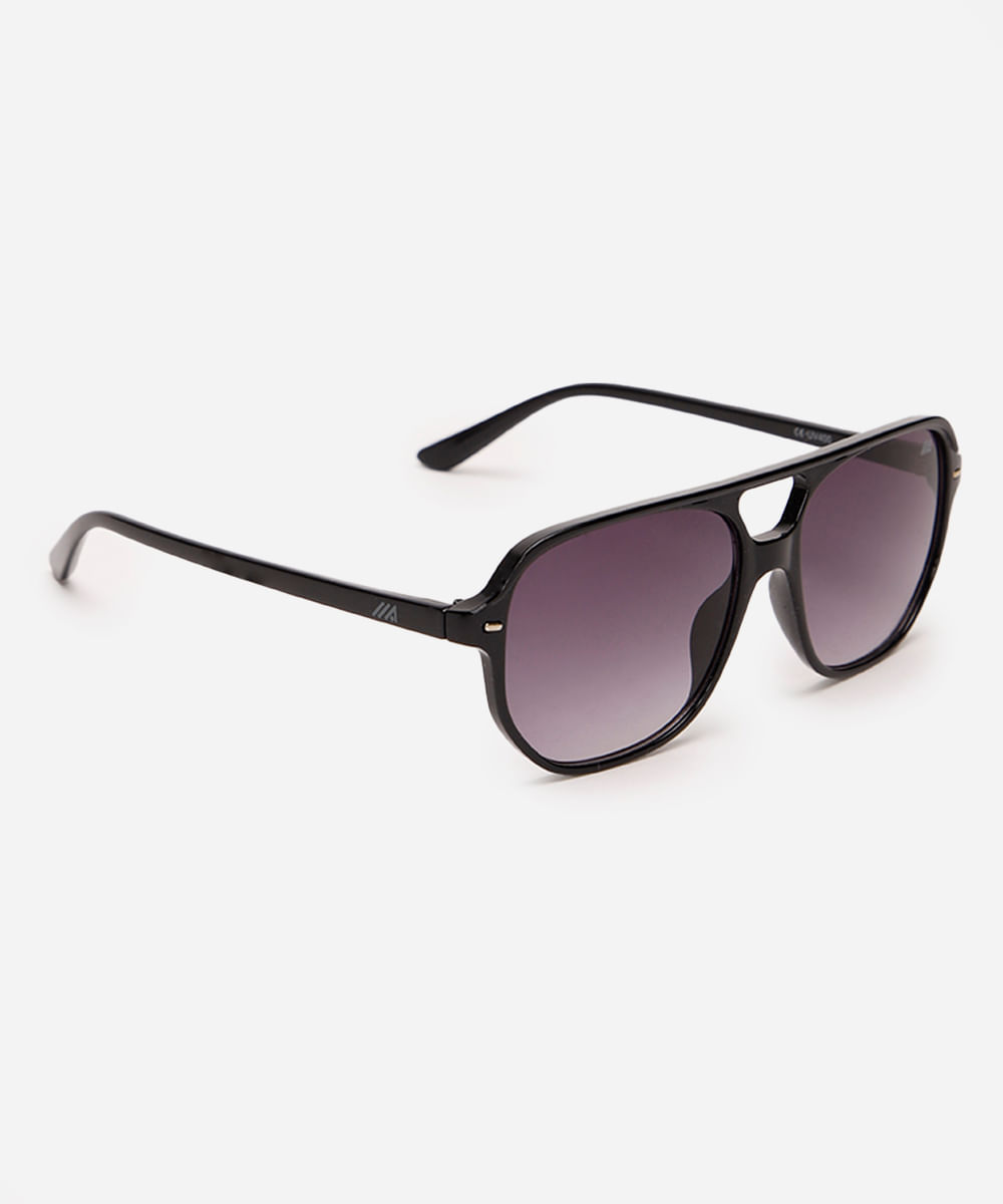 óculos de sol aviador masculino preto