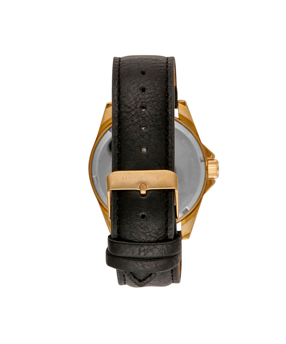 kit relógio masculino mondaine analógico 99740gpmvdh2kc dourado