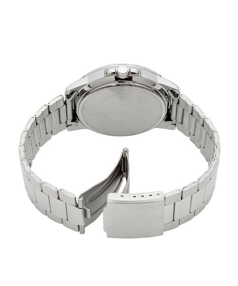 relógio masculino casio analógico  mtp vd01d 2evudf prateado
