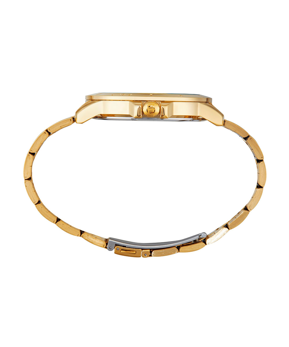 kit relógio masculino mondaine analógico 99696gpmvde2ka dourado