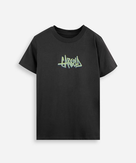 camiseta juvenil garfield cinza